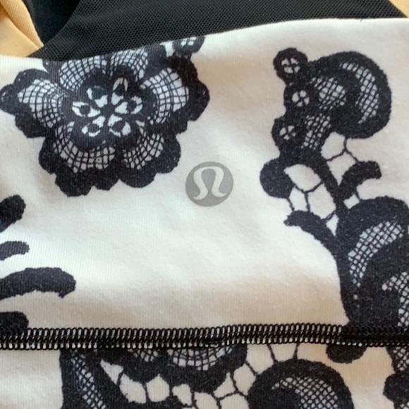Lululemon Super Cute print tank w built in bra - Picture 6 of 6